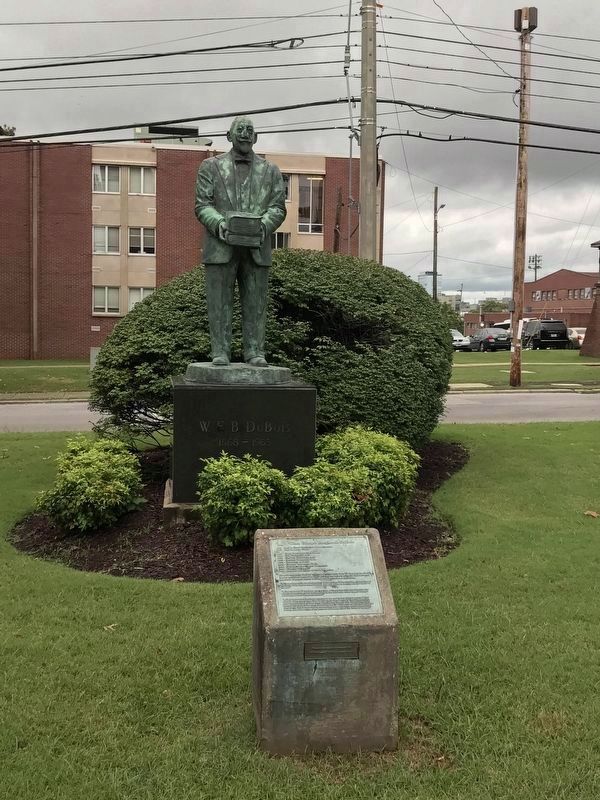 William Edward Burghardt DuBois Marker image. Click for full size.