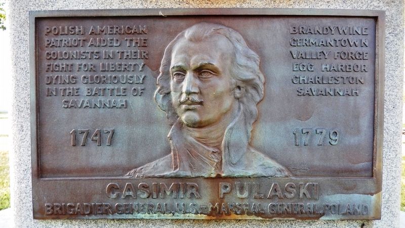 Casimir Pulaski Marker image. Click for full size.