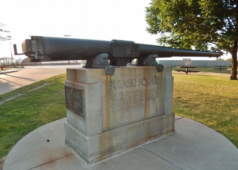 Casimir Pulaski Monument image. Click for full size.