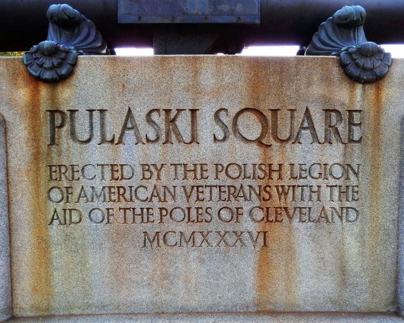 Pulaski Square (<i>inscription</i>) image. Click for full size.