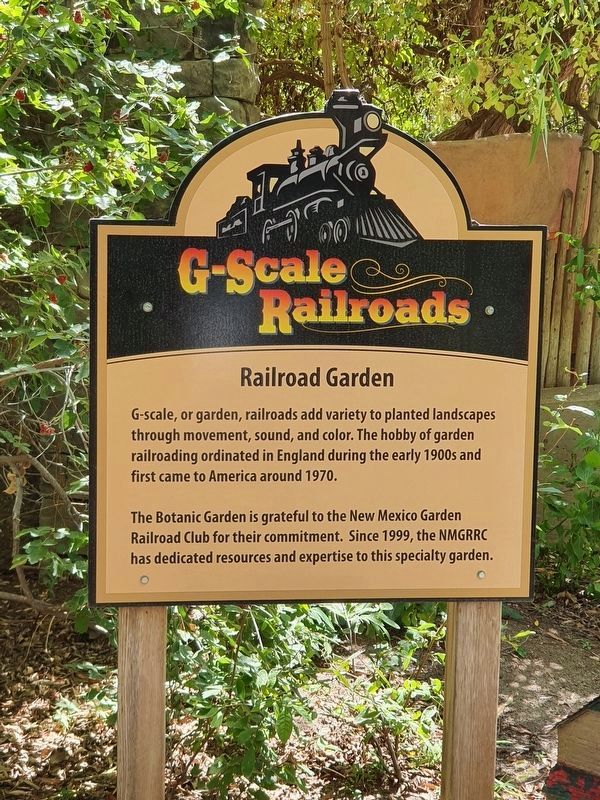G-Scale Railroads Marker image. Click for full size.