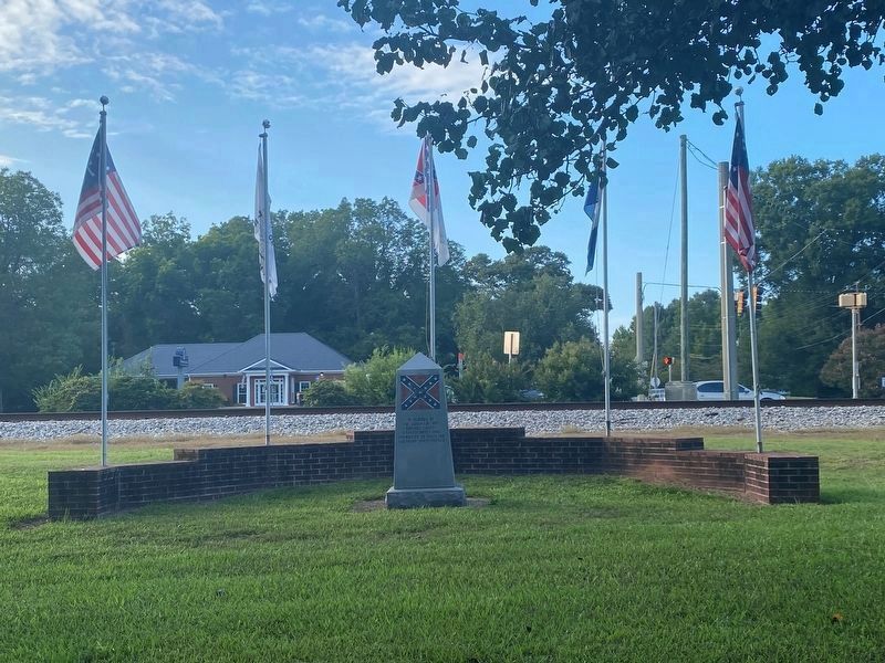 Madison County Confederates Marker. Click for full size. Madison County Confederates Marker image. Click for full size.