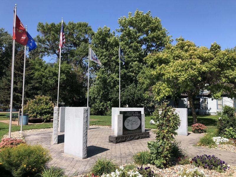 Hartford Area Veterans Memorial image. Click for full size.