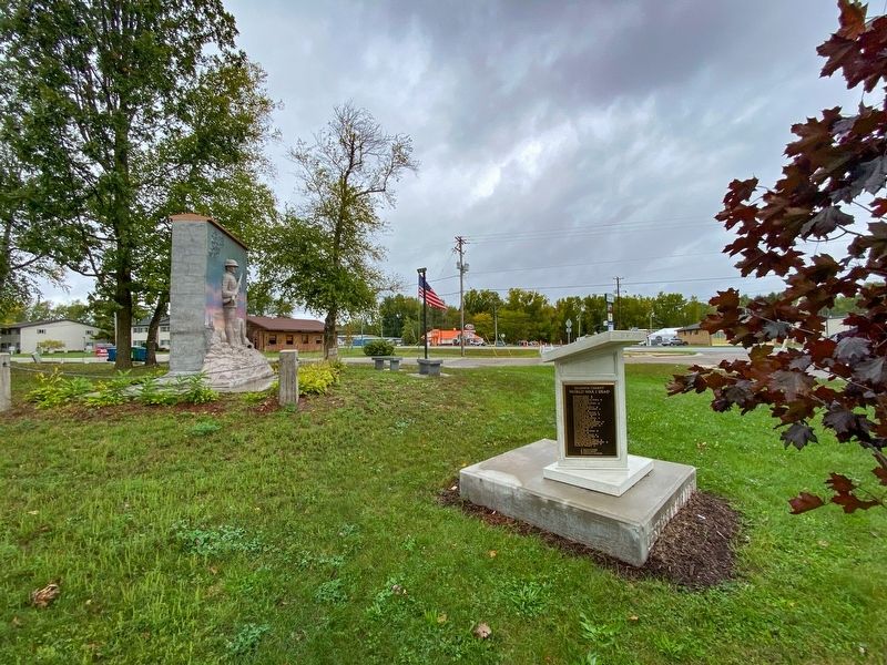 Gladwin County World War I Memorial. Click for full size. Gladwin County World War I Memorial image. Click for full size.