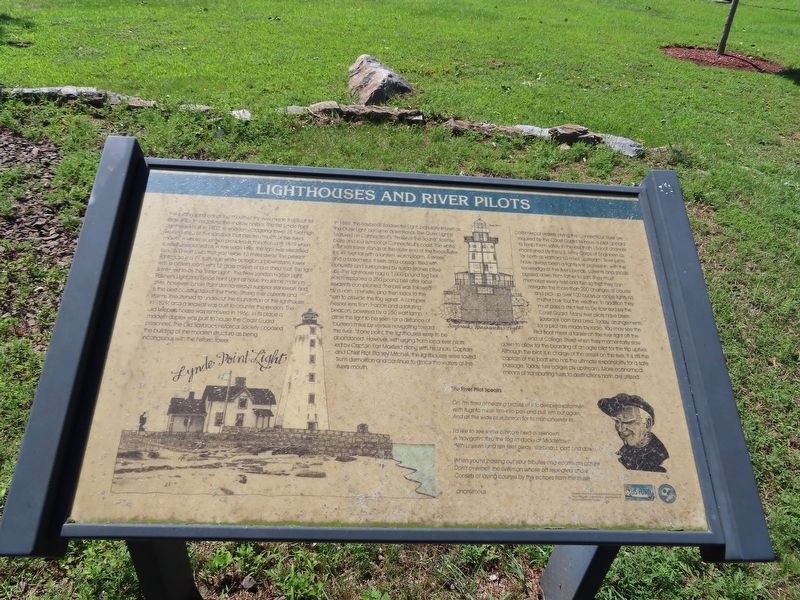 Lighthouses and River Pilots Marker image. Click for full size.