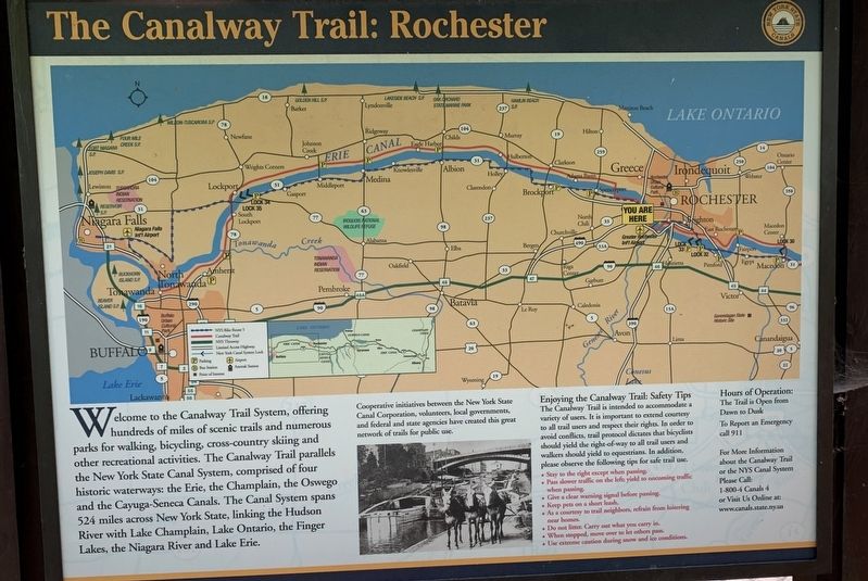 The Canalway Trail at Rochester image. Click for full size.