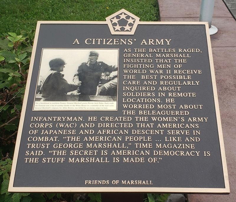 A Citizens' Army Marker image. Click for full size.