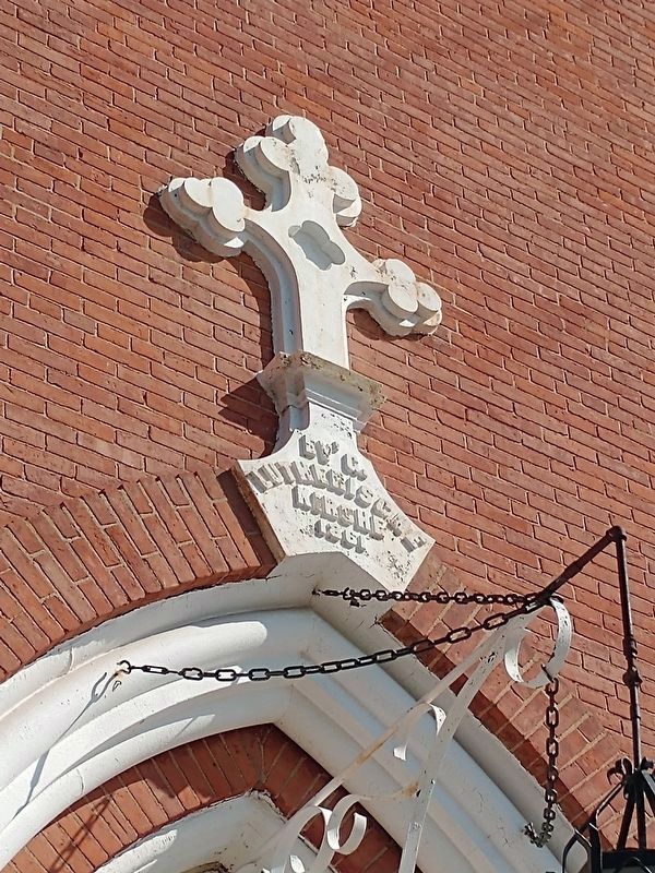 St. John's Lutheran Church Marker image. Click for full size.