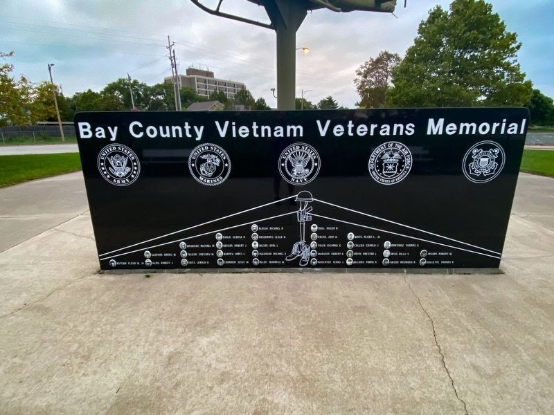 Bay County Vietnam Veterans Memorial image. Click for full size.