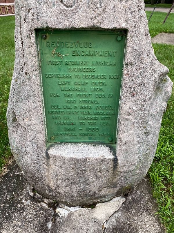 Rendezvous Encampment Marker image. Click for full size.