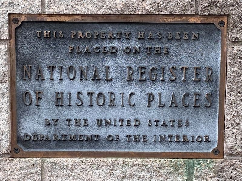 Seven Oaks National Register of Historic Places Marker image. Click for full size.