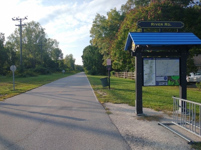 Chessie Circle Trail Marker image. Click for full size.