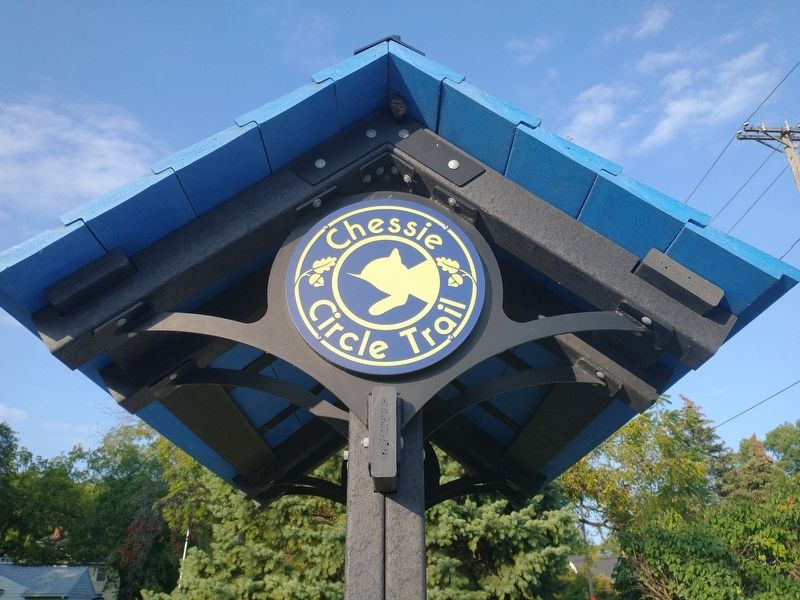 Chessie Circle Trail Marker image. Click for full size.