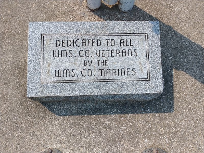 Williams County Veterans Memorial image. Click for full size.