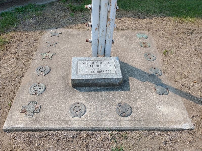 Williams County Veterans Memorial image. Click for full size.