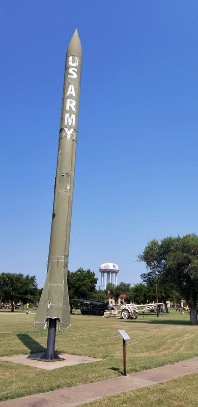 The view of the U.S. M2 Corporal Missile image. Click for full size.