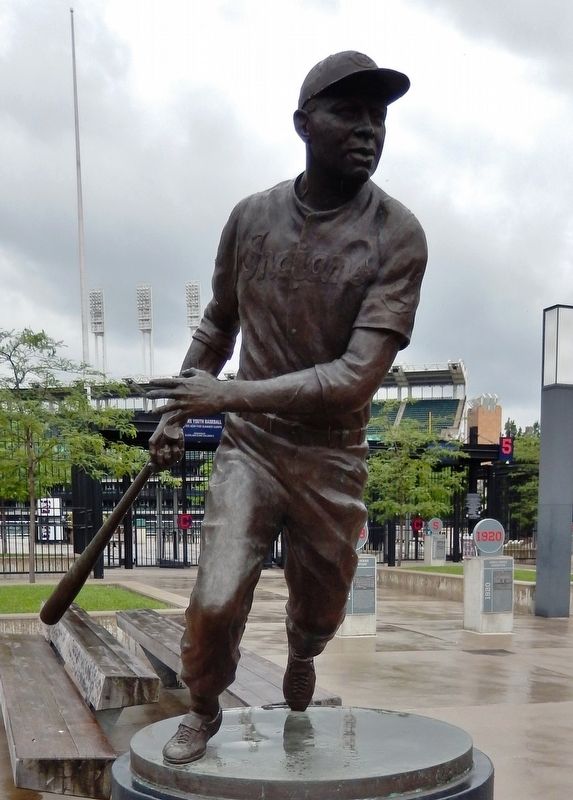 Larry Doby Statue. Click for full size. Larry Doby Statue image. Click for full size.