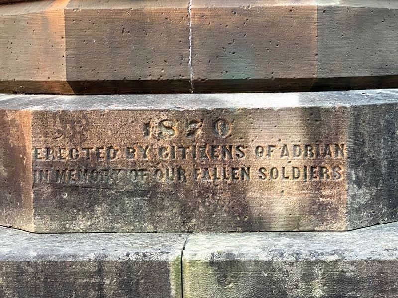 Civil War Memorial image. Click for full size.