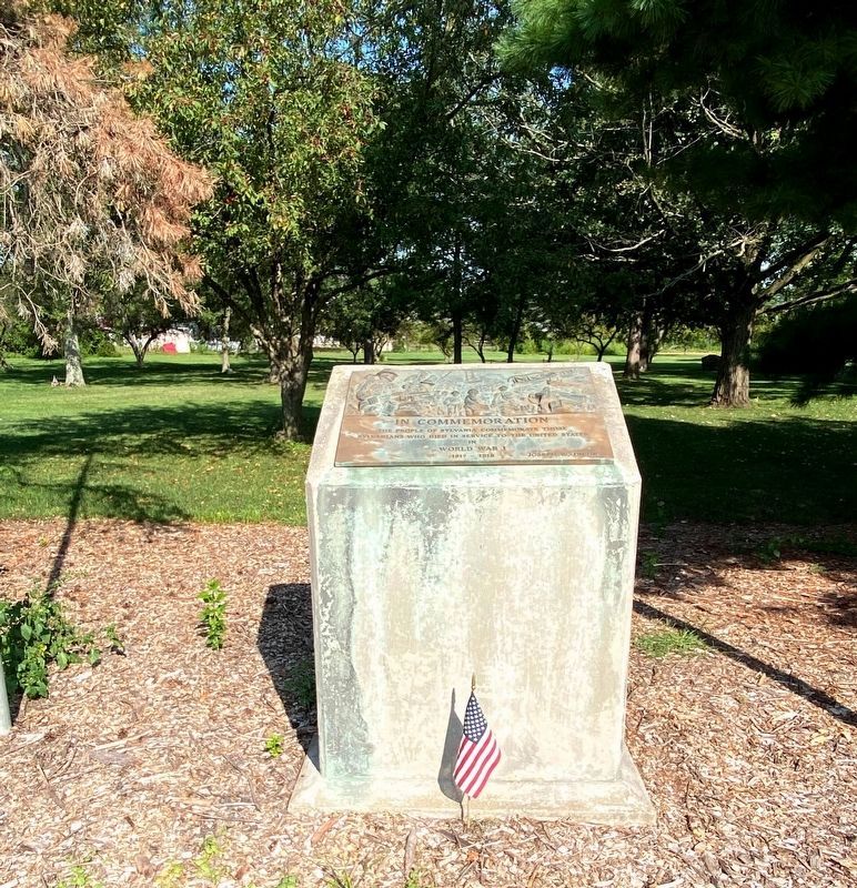 Sylvania World War I Memorial image. Click for full size.