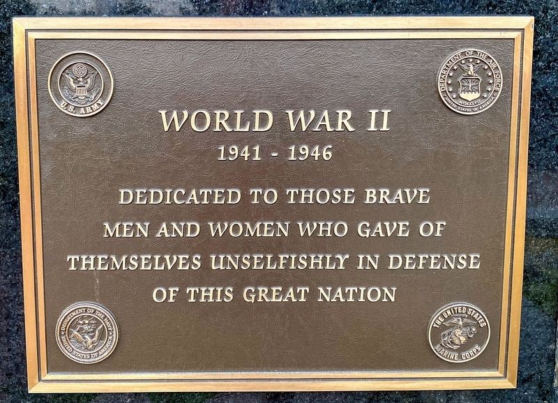 Burton Veterans Memorial image. Click for full size.