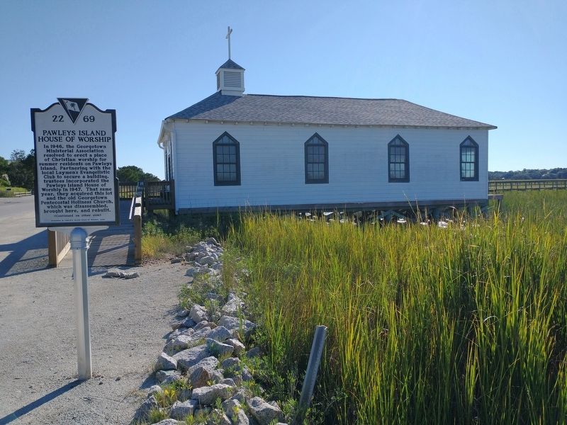 Pawleys Island House of Worship Marker image. Click for full size.