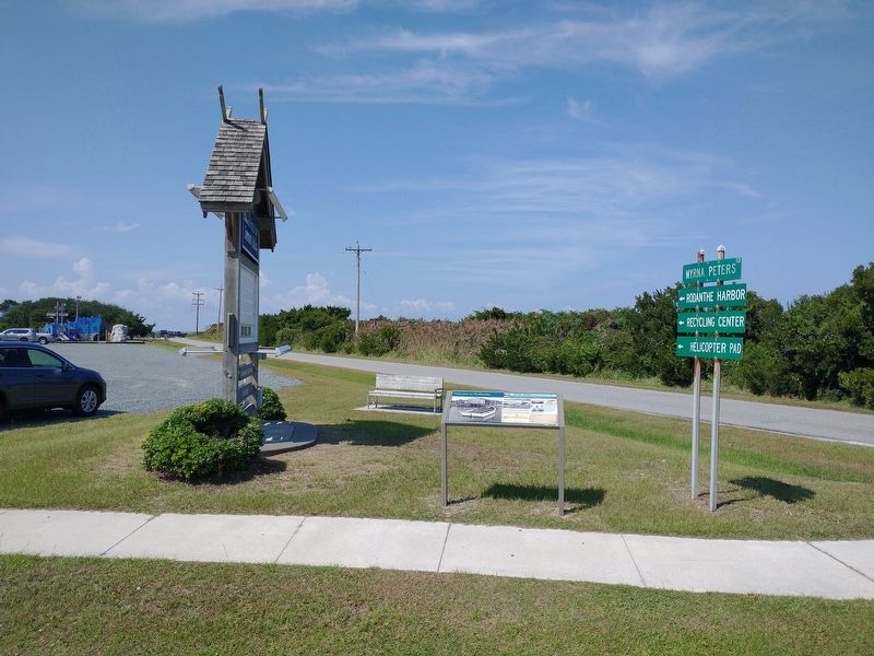 Welcome to Rodanthe Marker image. Click for full size.