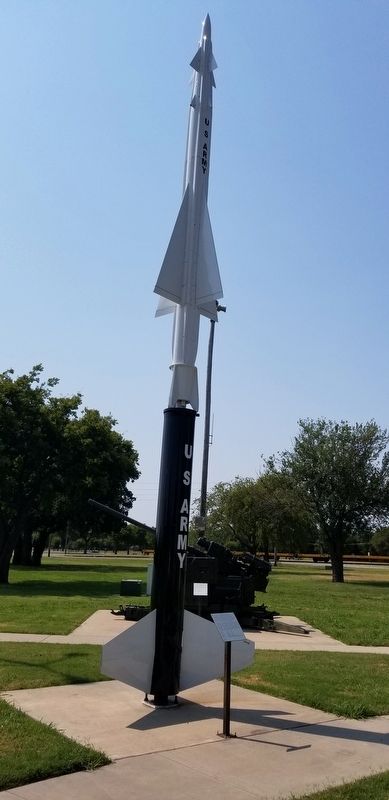 The MIM-3 Nike Ajax and Marker. Click for full size. The MIM-3 Nike Ajax and Marker image. Click for full size.