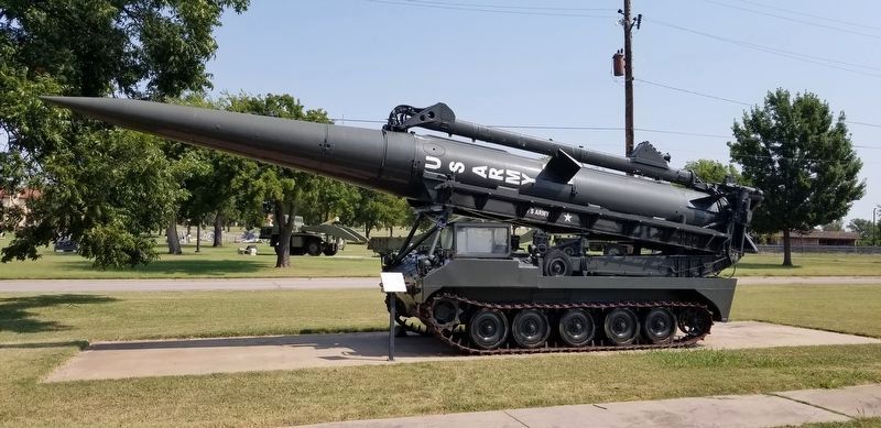 The Proud American and Marker was replaced with a Pershing I missile with its own marker image. Click for full size.