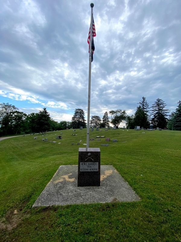 Fairview Cemetery WWI Memorial image. Click for full size.