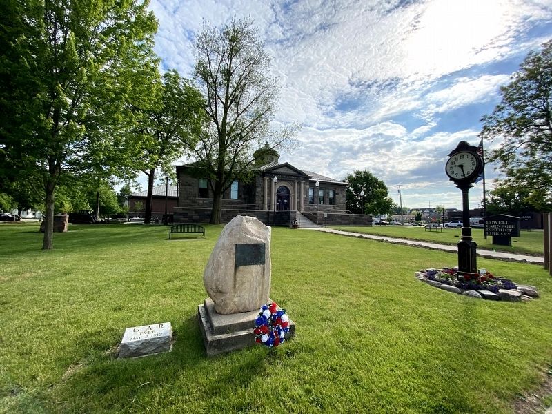 Livingston Co. Civil War Memorial. Click for full size. Livingston Co. Civil War Memorial image. Click for full size.