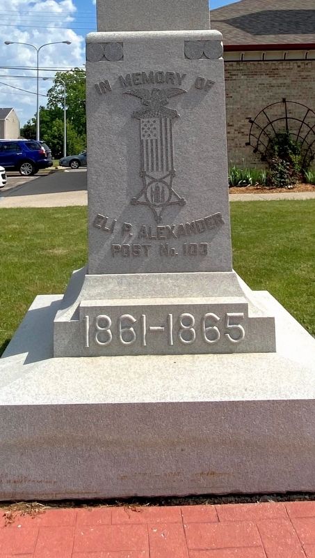 Williamston Civil War Memorial image. Click for full size.