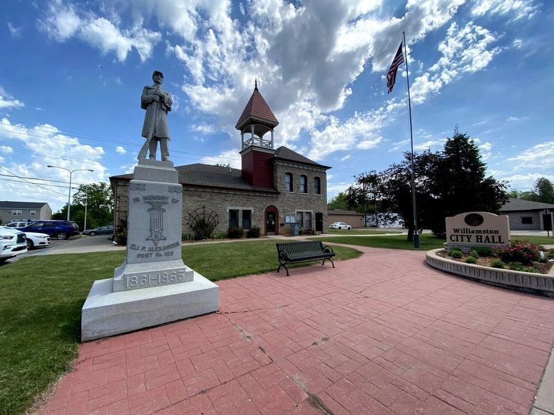 Williamston Civil War Memorial image. Click for full size.