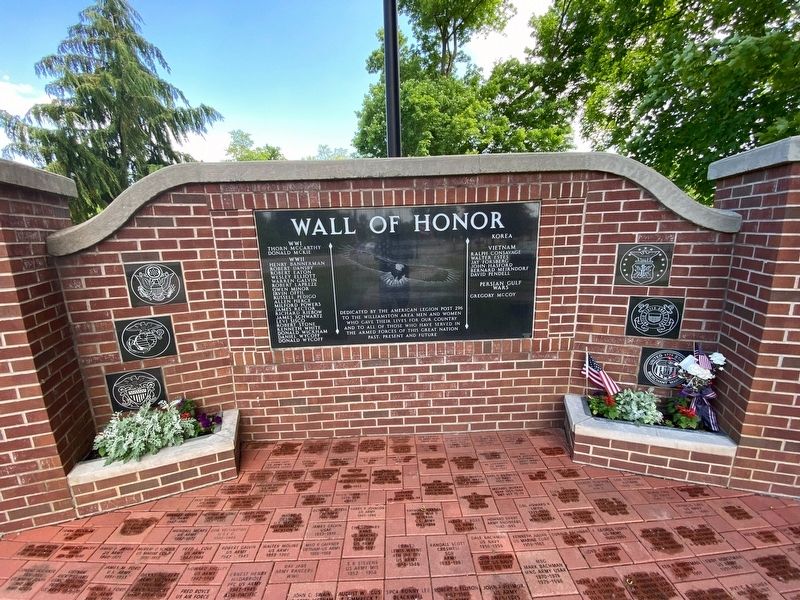 Williamston Wall of Honor Marker image. Click for full size.