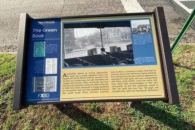 The Green Book Marker. Click for full size. The Green Book Marker image. Click for full size.