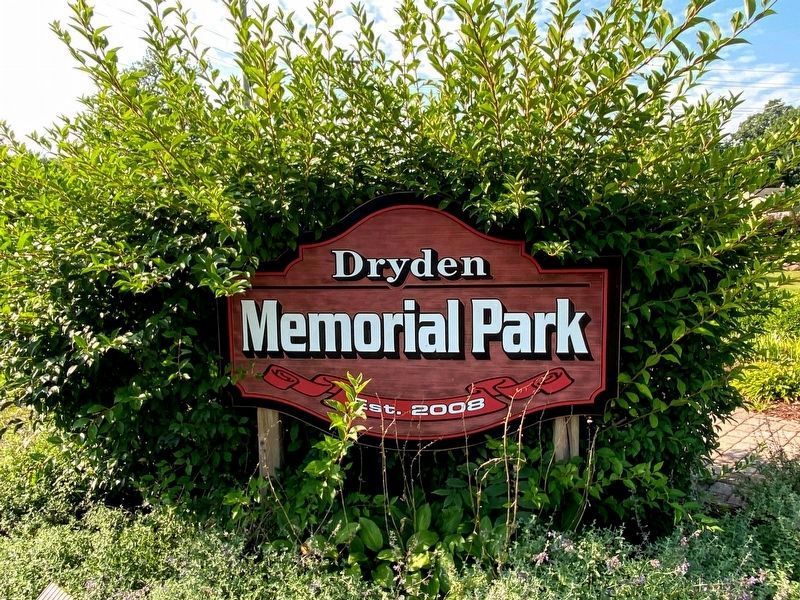 Dryden Veterans Memorial image. Click for full size.