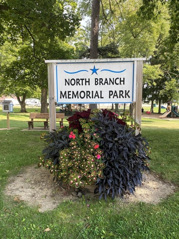 North Branch Veterans Memorial image. Click for full size.