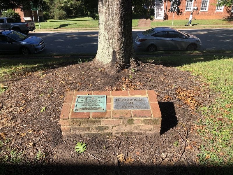 Constitutional Oak Marker image. Click for full size.