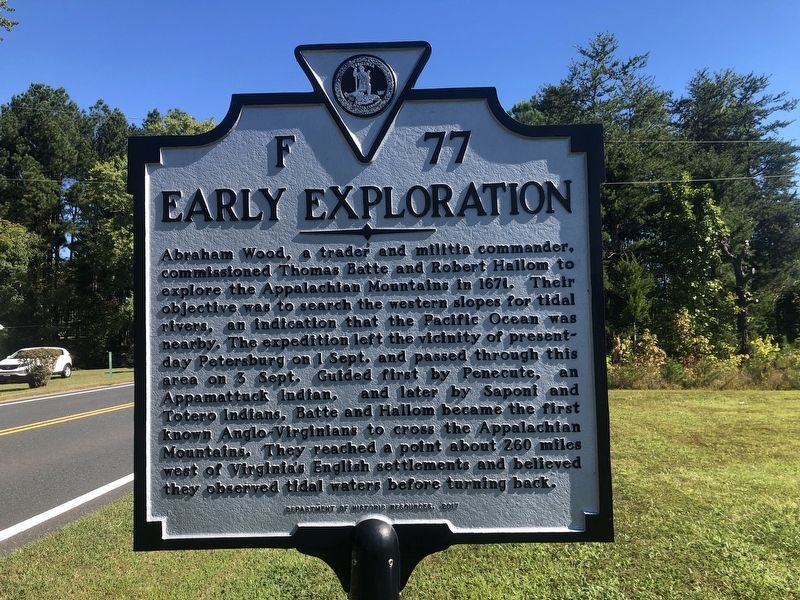 Early Exploration Marker image. Click for full size.