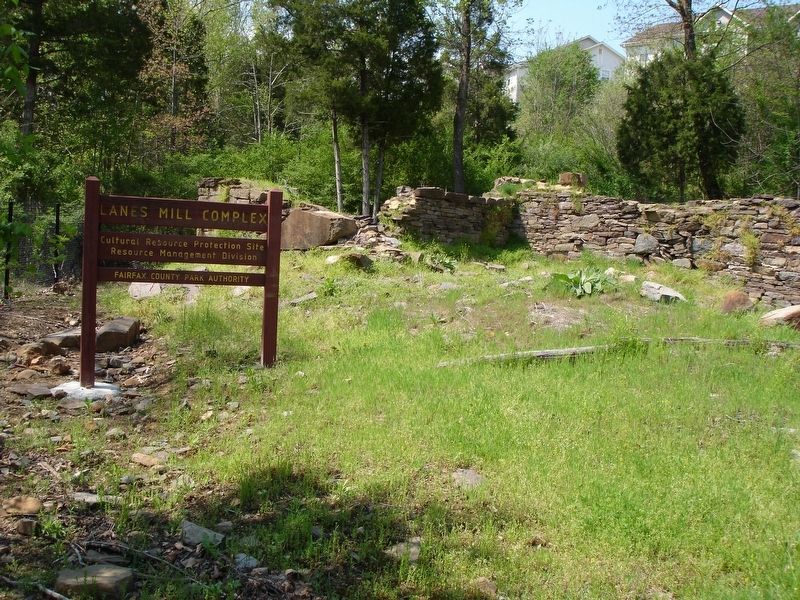 Ruins of Lane's Mill image. Click for full size.