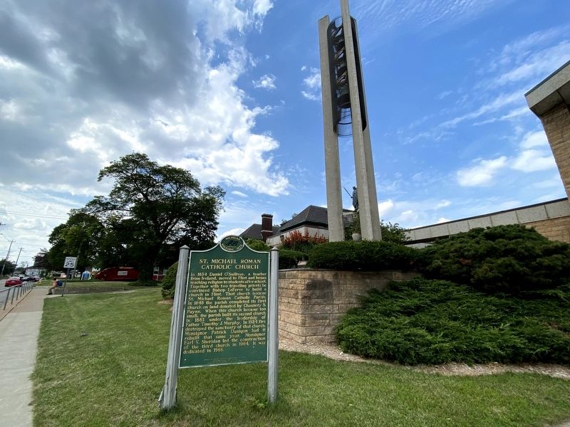 St. Michael Roman Catholic Church Marker image. Click for full size.