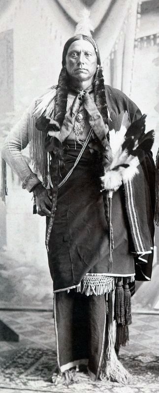 Comanche Chief Quanah Parker image. Click for full size.