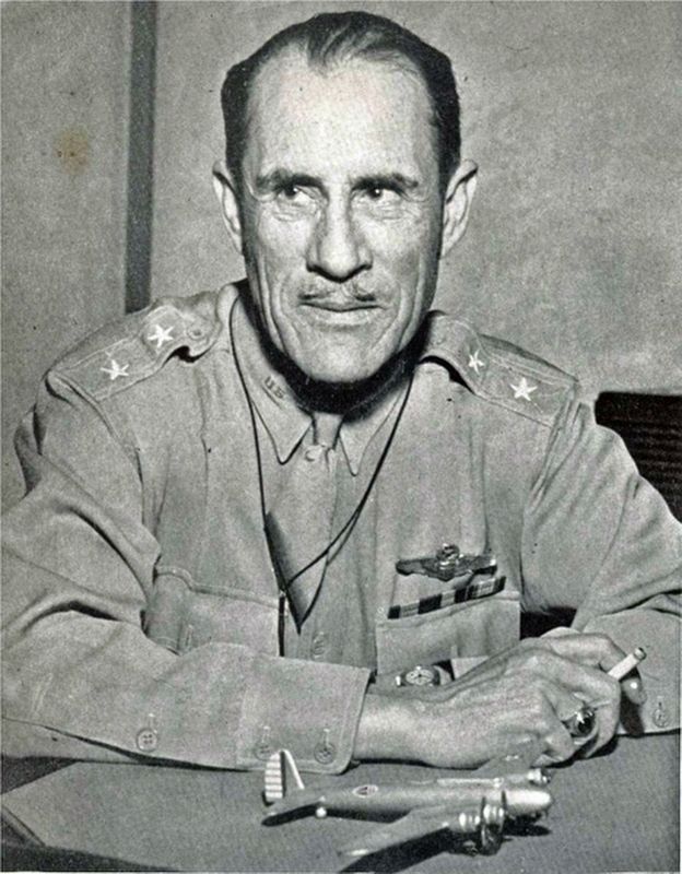 Maj. Gen. Clarence L. Tinker image. Click for full size.