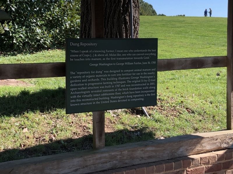 Dung Repository Marker. Click for full size. Dung Repository Marker image. Click for full size.