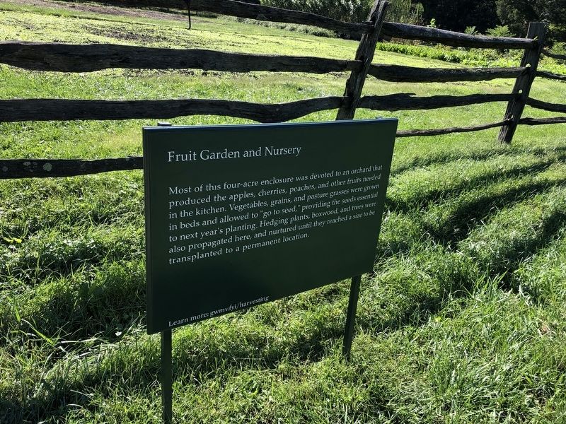 Fruit Garden and Nursery Marker image. Click for full size.