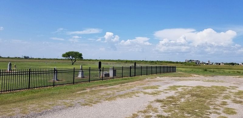 The front entrance to the Indianola Cemetery. Click for full size. The front entrance to the Indianola Cemetery image. Click for full size.