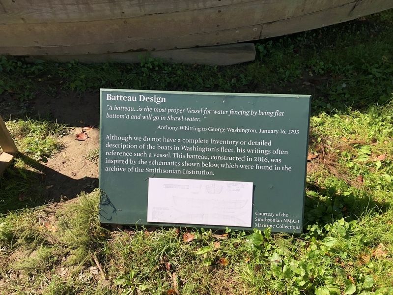 Batteau Design Marker. Click for full size. Batteau Design Marker image. Click for full size.