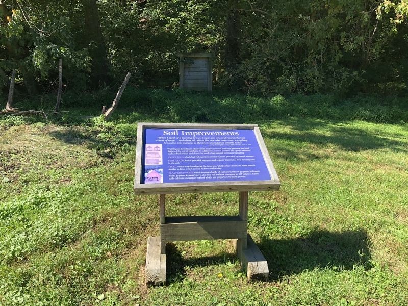 Soil Improvements Marker. Click for full size. Soil Improvements Marker image. Click for full size.