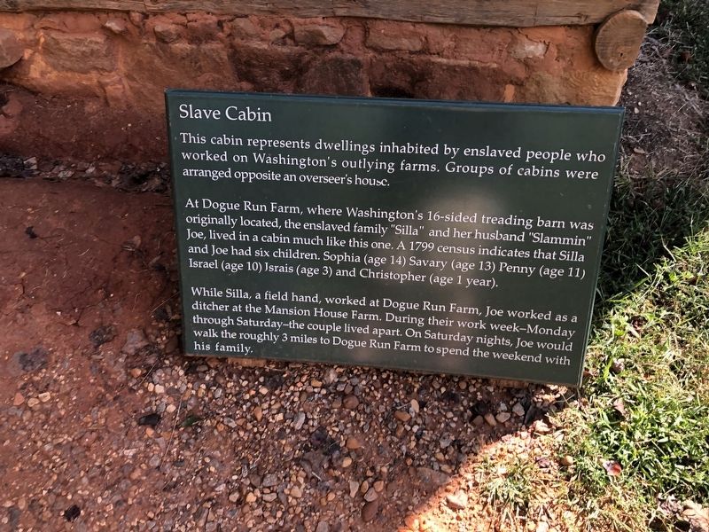 Slave Cabin Marker image. Click for full size.