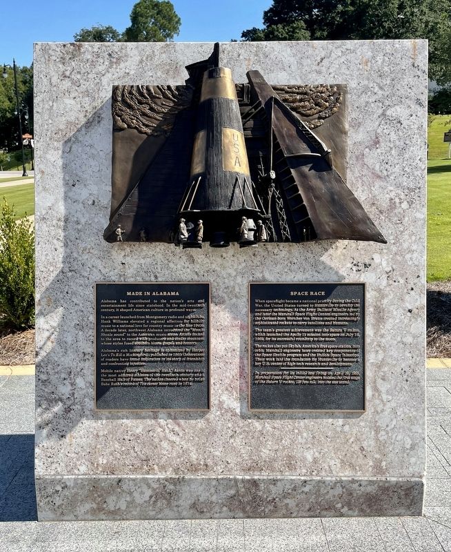 Made in Alabama / Space Race Marker image. Click for full size.