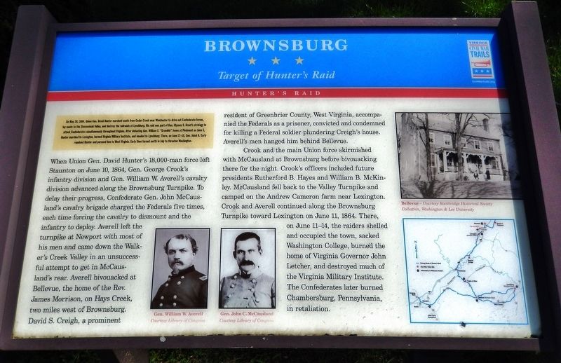 Brownsburg Marker image. Click for full size.